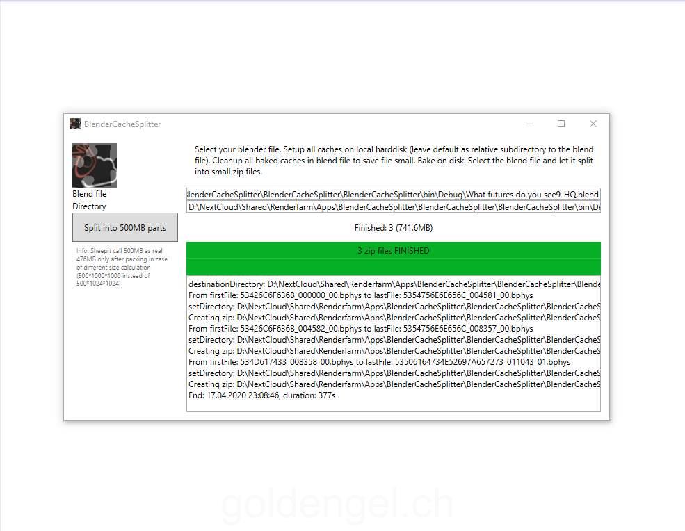 BlenderCacheSplitter